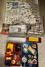 1960s Erector The Constructioneer Metal Building Set, Motor/parts. SEE PICS/READ picture