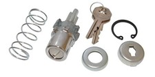 1952 1953 1954 1955 1st CHEVY GMC TRUCK SINGLE DOOR LOCK W KEYS # 52-702350-L* picture