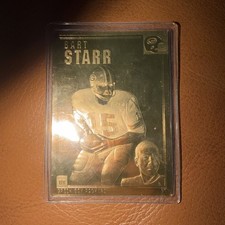 1999-2001 Danbury Mint 22K Gold Legends - Bart Starr #11 picture