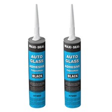 Maxi-Seal Black Polyurethane Windshield Adhesive with Fast Curing Non-sag 2 Pack picture