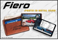 Fiero / Fiero GT / Fiero Formula Photo ID Metal Cards picture
