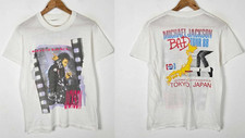 Band Tees Vintage 80s 1988 Michael Jackson Bad Pepsi Tour shirt S-5XL picture