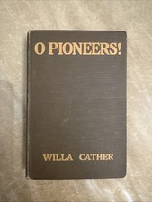 O Pioneers Willa Cather 1913 First Edition 1st Printing Gold Letters Houghton picture