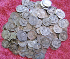 1934–1964    WASHINGTON 90% SILVER QUARTERS——LOT OF 20 COINS picture