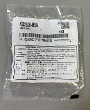 10- NEW SMC Pneumatic Elbow KQ2L06-M5A Adapter Male picture