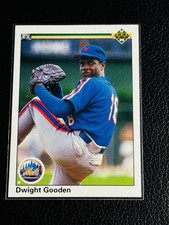 ‼️RAZOR SHARP‼️1990 Upper Deck Dwight Gooden #114 New York Mets ICON MLB picture