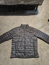 Patagonia Nano Puff Men's Black Puffer Jacket Full Zip Pockets Stand-Up XL Men's picture