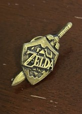 RARE Vintage 1998 The Legend of Zelda: Ocarina of Time e3 N64 promotional pin picture