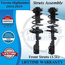 KYB OEM Front Struts Assembly For 2014-2019 Toyota Highlander Lifetime Warranty picture
