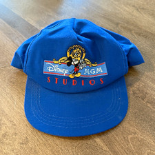 NEW Disney 1987 Disney-MGM Studios Blue Snapback Hat Cap One Size picture