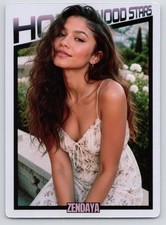 Zendaya Hollywood Actress Singer Model Hot Spicy Custom Trading Card picture