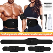 2026 Muscle Stimulator EMS Ab Trainer Tens Men Portable Stimulater Abs Massager picture