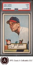 1952 Topps Bob Lemon #268 PSA 3.5 picture