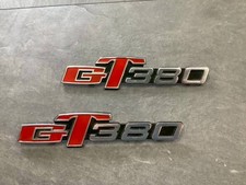Suzuki GT380 Emblem Pin Type Left and Right Set Genuine Type SIDe Cover GT380B picture