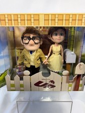 Disney Parks Pixar Up 15th Anniversary Ellie & Carl Limited Edition Doll Set New picture