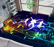 3D Musical Note 3527 Floor WallPaper Murals Wall Print Decal AU Zoe picture