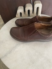  Born Men's Nigel Leather Slip-On in Brown, gently used picture