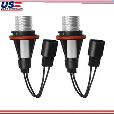 2pcs 1000LM 6000K Error Free LED Angel Eyes Marker Lights Bulbs BMW E3Color: Red picture