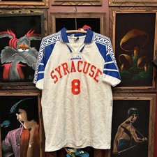 Vintage Diadora Soccer Jersey Syracuse NY 90s Stitched #8 Color Block Men’s XL picture