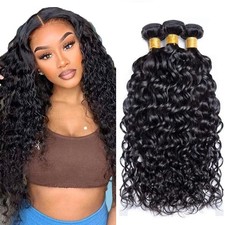 Brazilian Water Wave 3 bundles Wet and Wavy Human Hair Extensions 300g picture