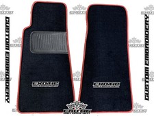 Choose From 11 Custom Colors Jaguar Xk8 Floor Mats With Heel Pad Hand Made - USA picture