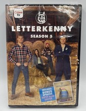 Letterkenny Season 5 DVD 2018 New Sealed Region 1 Comedy TV Series Jared Keeso picture