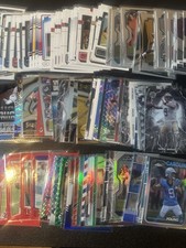 100 NFL Football Card Lot Rookies Colors Inserts No Base No Duplicates + Extras picture