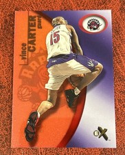 2000-01 E-X Essential Credentials Now Vince Carter #’d 087/201 RARE picture