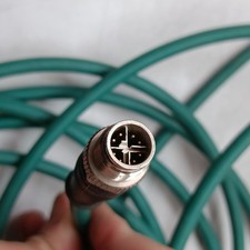 Molex Micro-Change M12 RJ45 CAT6A X-Coded 26AWG PUR 10m 33' Cable 1203410506 picture