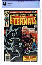 Eternals #1 CBCS 9.8 1976 21-1FA8811-001 1st app. Eternals, Ikaris, Makkari, Kro picture