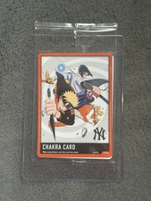 Naruto x New York Yankees 2026 Bandai Promo Chakra Card CP-001 Sealed | Clean picture