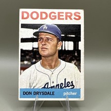 1964 Topps - Don Drysdale #120 EX picture