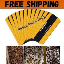 20 Pack Roach Traps – Indoor Glue Traps, Child & Pet Safe, Long-Lasting Bait New picture
