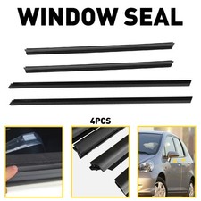 For Honda Fit 2008-2013 Jazz Weatherstrip Window Seal Moulding Trim 4PCS Strip picture