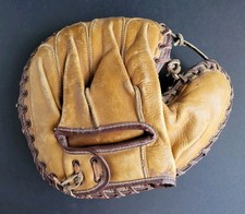 Vintage Wilson WC210 Hobie Landrith Snap Action Catchers Mitt Made USA picture