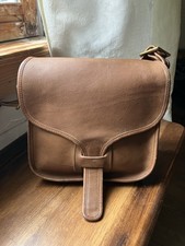 Coach Courier Vintage Bonnie Cashin Bag Glovetanned Leather 8920 NYC Tabac picture