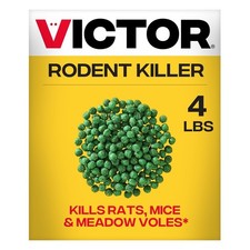 Victor Rat Poisoning for Inside & Outside Use - 4 lb, No shipping to CA and WA picture