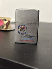 Vintage Zippo Liggter - U.S.S CLEVELAND LPD-7 - Very Rare picture