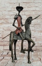 Hand Made Don Quixote Signed Artwork by Salvador Dali Abstract Modern Art Figure picture