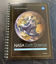 NASA Earth Science Spiral Notebook 11x8 Graph Lined NASA Workbook picture