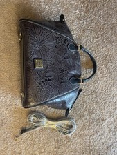 Dooney & Bourke Disney 2013 Aulani Brown Leather Satchel Bag picture