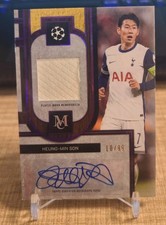 Heung-Min Son 2025-26 Topps Museum Collection UCC Auto Relic /99 picture