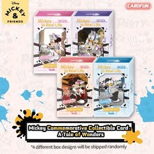 CardFun Official Disney Mickey in Real Life Collectible Trading Card 1 Box picture
