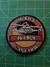 46 Expeditionary Rescue Sq CSAR Patch JOLLY GREEN Big Ed's Gas Farm ERQS Pedro  picture