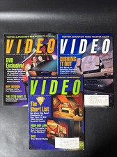 Video Magazines Lot Of 3 (June,Dec 1996; January 1997) picture