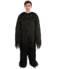 Unisex Hairy Warrior Mountain Bigfoot Yeti Costume | Ape Military Leader Costume picture