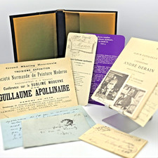 Guillaume Apollinaire INCREDIBLY RARE FIND FOR COLLECTORS Ephemera Diaries I-IV picture