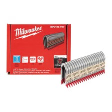 Milwaukee Tool Mpu112-960 Cable Staples, 9 Ga, Diamond Crown, 1-1/2 In Leg L, picture