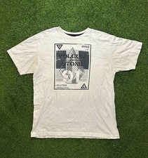 Volcom Stone 91 Graphic Tee White Mens Size XL picture