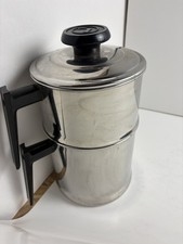 VTG LIFETIME Percolator Drip O Lator Stainless Steel Stovetop Coffee Drip Pot picture
